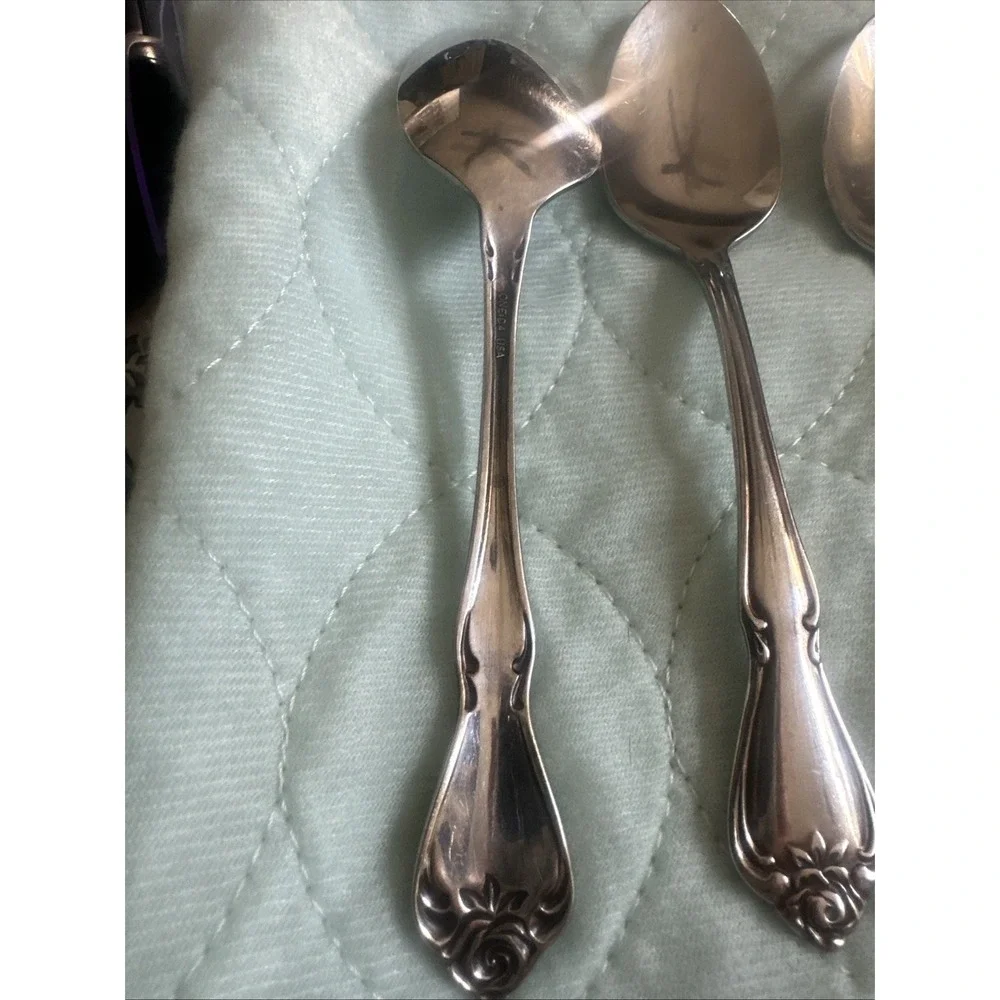 Arbor Rose True Rose Stainless 1881 Rogers Oneida Flatware & Serving Pieces 21
